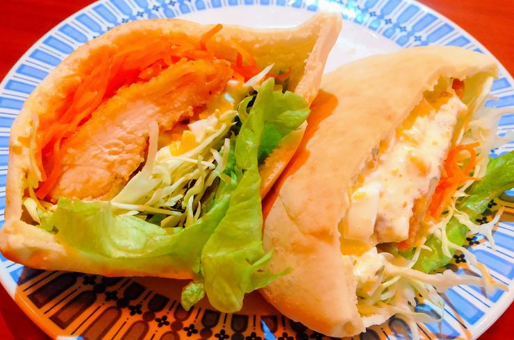 チキンフィレピタサンド